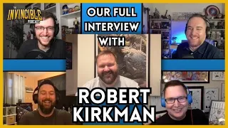 Our full conversation with Robert Kirkman about Invincible Season 2!