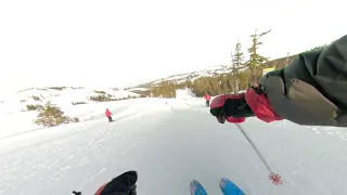 Groomer run down Mt Lincoln, Sugar Bowl