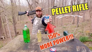 150% MORE POWER!!! DIESELING A PELLET RIFLE