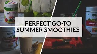 3 Easy Summer Smoothies | Smoothie Recipes | Healthy Smoothies | Healthy Recipes | OZiva