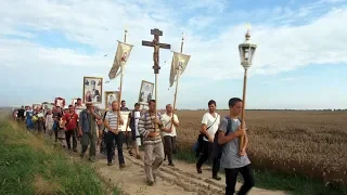 Крестный ход в Почаев из Польши через Беларусь, 2018 г