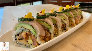 Hamachi Jalapeño Roll | How To Make Sushi Series