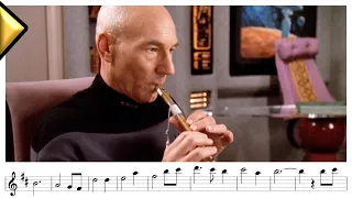 The Inner Light (Picard Flute) | Easy Sheet Music Notes