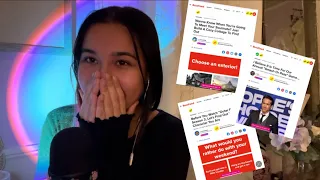ASMR Taking Buzzfeed Quizzes❣️ (up close whisper)