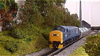 Class 37s on Cornish China Clay. Empties to the dries, shunting and clay hoods to Port Neen