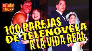 100 Parejas de Telenovela  que se enamoraron EN LA VIDA REAL!!