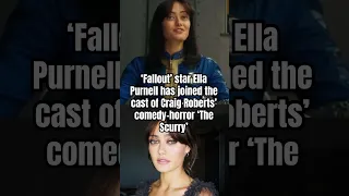 She has to fight killer squirrels. 🐿️ #shorts #film #movie #fallout #ellapurnell #movies #news
