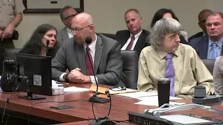 Turpin son speaks out during parents' sentencing: 'Sometimes I still have nightmares' | ABC7