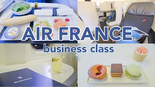 [ENG SUB] Air France business class review - business lounge in Tokyo and Paris