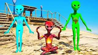 ENCONTREI os DAME TU COSITA ELEMENTAIS no GTA 5 ! Siren Head