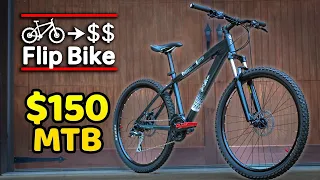 Turning a Rusty $150 Hardtail into a profit