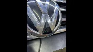 Volkswagen RNS850 . Front + Rear Camera . DEMO.