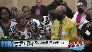 City Council Meeting August  16, 2022