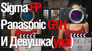 Обзор Sigma FP vs Panasonic S1H ( смотрим The Slanted Lens)