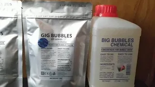 Концентраты и Раствор  Линейка Gig Bubbles