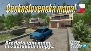 ⭐ Československá mapa od Toma Ježíka je venku! - Představení nové mapy - Farming Simulator 22 (4K)