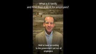 What is E Verify   and how does it work for employers