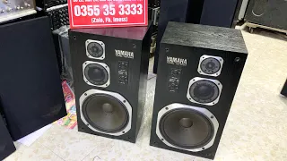 Loa Yamaha Ns500m hay vượt tầm giá,thùng nặng bass 32 đánh uy lực,hát kara nghe nhạc tuyệt vời