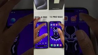 Pixel 8 Pro VS IPhone 15 Pro Max - Speed Test!