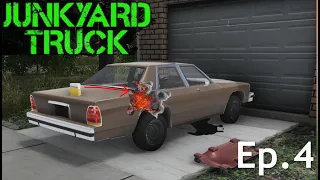 Drive Gears, Steel Beams, and Sabotaging a Car? More Missions! Junkyard Truck Ep . 4