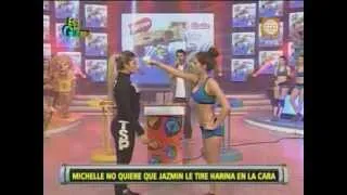Esto es Guerra: Michelle se niega a enfrentar a Jazmín Pinedo - 02/07/2013