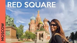 Red Square in MOSCOW, RUSSIA: Saint Basil's Cathedral tour + GUM (Vlog 2)