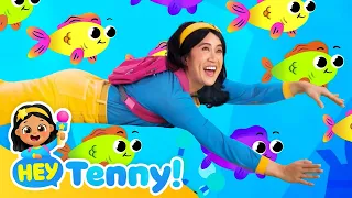 Under the Sea | Nursery Rhymes | Kids Songs | Dance Along | Hey Tenny!