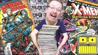 Epic Comic Book Collection Haul Bronze Age Ebay Mystery Box Unboxing Key Issue Finds Video 4 13 2018