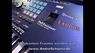 KORG Pa5X Musikant Exodus www.AndreSchurna.de