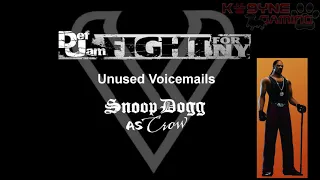 Def Jam Fight For NY | Unused Voicemails