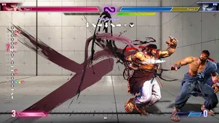Street Fighter 6 RYU SF6 easy corner reset with DI