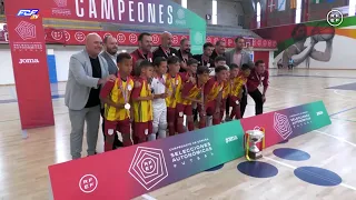 Resum Catalunya Benjamí - Galícia (Final Campionat d'Espanya Futbol Sala)