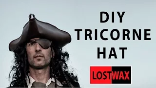 How to Make a Pirate Hat! DIY Pirate Costume Template. Jack Sparrow Would Love it.