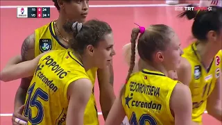 AMAZING MEGA RALLY  (FENERBAHCE vs VAKIFBANK)