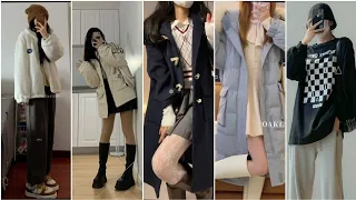 OUTFITS PHỐI ĐỒ MÙA THU ĐÔNG NĂNG ĐỘNG SIÊU XINH CHO CÁC CÔ GÁI || DOUYIN - TIKTOK CHINA #3