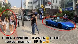 PARKING LAMBORGHINI IN PUBLIC EXPERIMENT