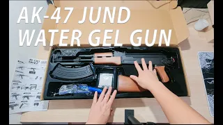 Unboxing Water Gel Blaster Gun Blowback - AK47 JUND