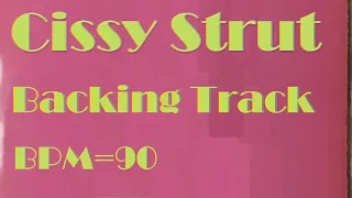 【CissyStrut】backing track bpm90