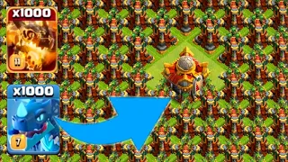 [ 😱Full Base of MULTI - ARCHER - TOWER vs DRAGONS] #clashofclans #multiarchertower #dragon