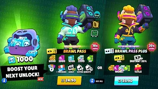 Brawl Pass Season 27!!🥵💳 + Cyber Brawl Skins!!🤖 - Brawl Stars Sneak Peek