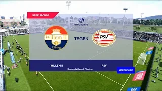 Willem II vs PSV Eindhoven | 2019-20 Eredivisie | PES 2020