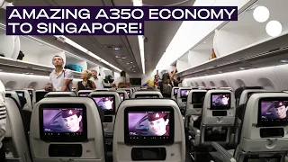 QATAR AIRWAYS A350-900XWB ECONOMY CLASS I DOHA - SINGAPORE