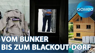 Rucksack, Bunker & Blackout-Dorf: So nutzen Menschen die Krise | Galileo | ProSieben
