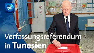 Tunesien: Abstimmung über neue Verfassung