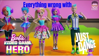 Everything wrong with the Just Dance scene in Barbie: Video Game Hero