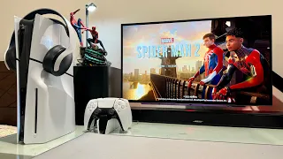 Sony PS5 Slim and LG UltraGear Oled Gaming Monitor Unboxing+Setup @THESDFAMILY.