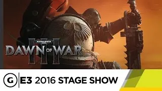 Dawn of War III Campaign Stage Demo - E3 2016 Stage Show