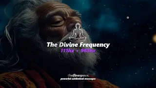 111Hz The Divine Frequency ✧ Cell Regeneration ✧ Deep Meditation ✧ Stress Management [SUBLIMINAL]