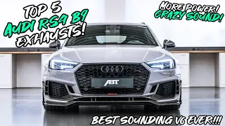Top 5 Audi RS4 B9/9.5 Exhausts 2023!
