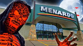 HALLOWEEN 2023 AT MENARDS with AWESOME ANIMATRONICS INFLATABLES AND SPOOKY DECOR